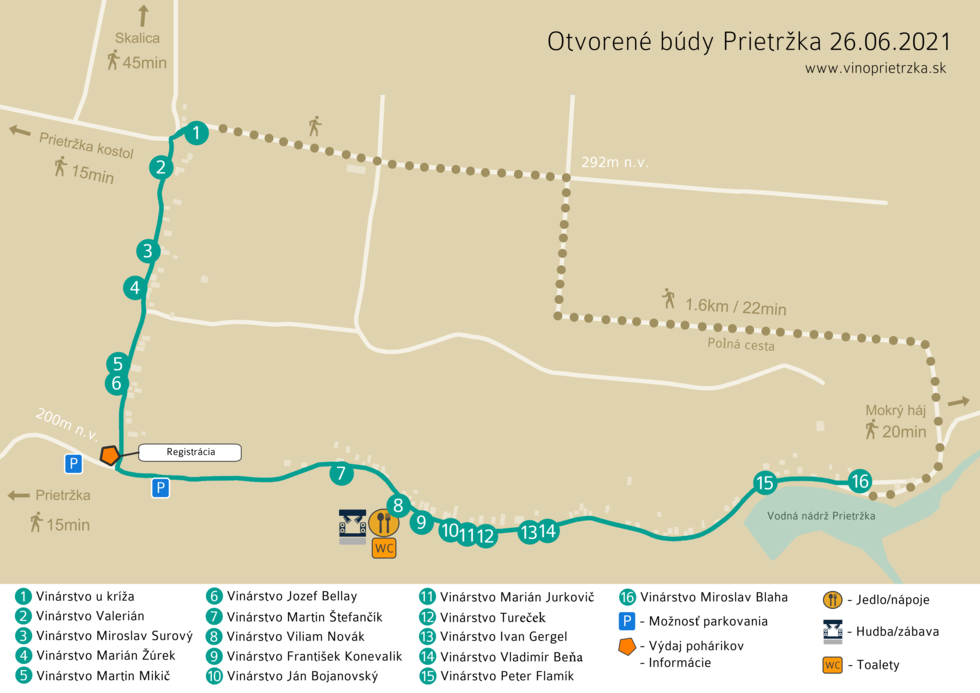 mapka otvorené búdy prietrzka 2021